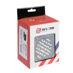 Трап AFLORN AF20510F-10, 100×100 мм, горизонтальный, латунь, черный