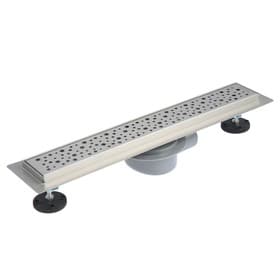 Трап линейный AFLORN AF20307-50, 500×70 мм, с фланцем своб. вращения 360°, нерж. сталь