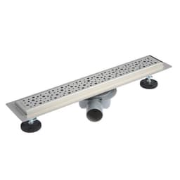 Трап линейный AFLORN AF20307-50, 500×70 мм, с фланцем своб. вращения 360°, нерж. сталь