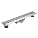 Трап линейный AFLORN AF20307-60, 600×70 мм, с фланцем своб. вращения 360°, нерж. сталь