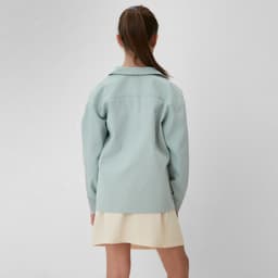Рубашка для девочки MINAKU: Casual collection KIDS, цвет мятный, рост 122 см