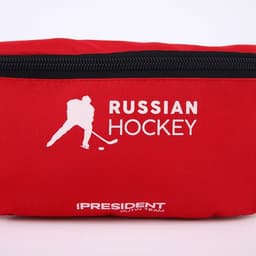 Сумка на пояс «Putin team», 32×8×15 см, отд на молнии, красная
