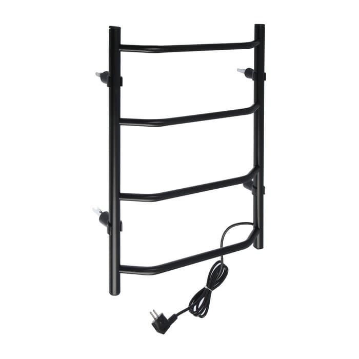 Полотенцесушитель электрический ТЕРА «Виктория», 400×600 мм, черный