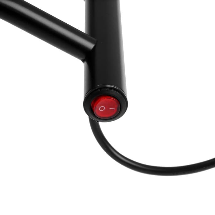 Полотенцесушитель электрический ТЕРА «Виктория», 400×600 мм, черный