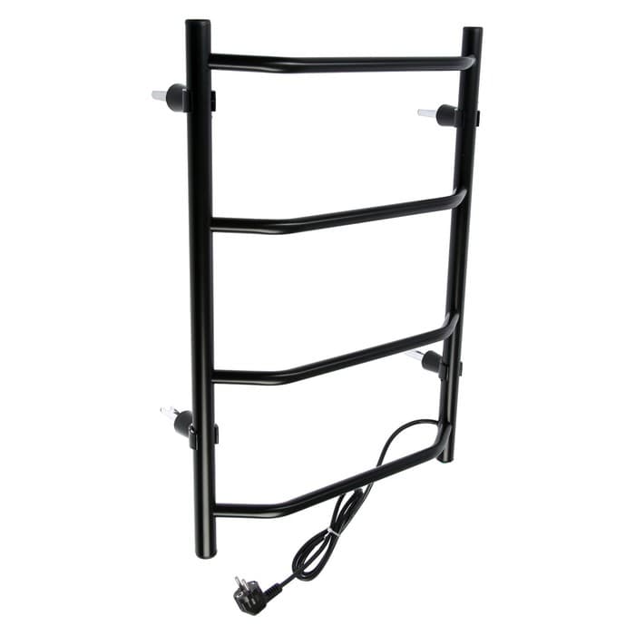 Полотенцесушитель электрический ТЕРА «Виктория», 400×600 мм, черный