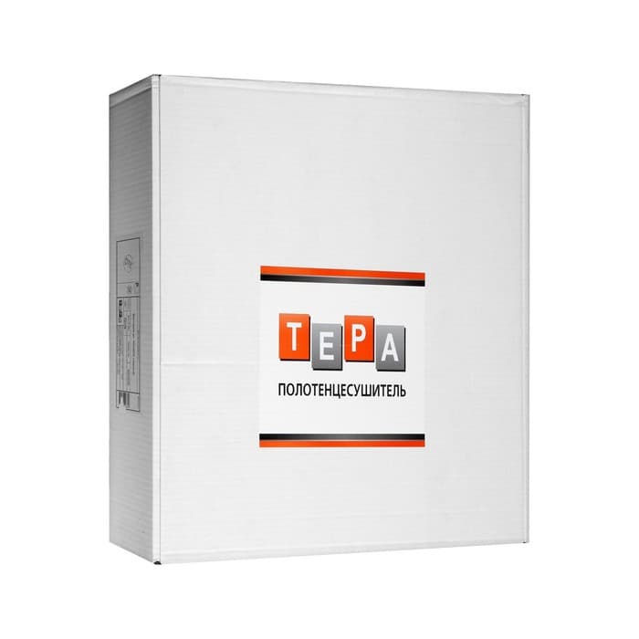 Полотенцесушитель электрический ТЕРА «Виктория», 400×600 мм, черный