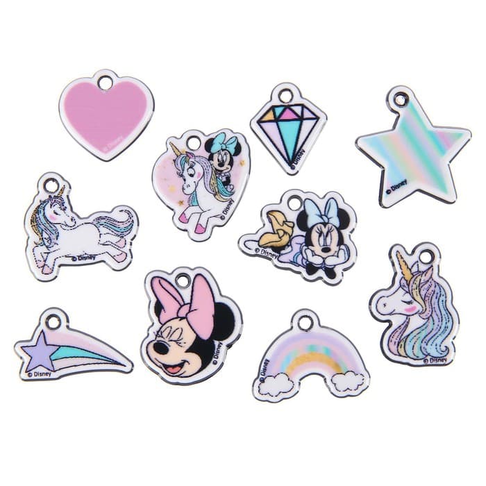 Набор для творчества «Создай своё украшение», браслеты своими руками, Минни и единорог, Disney