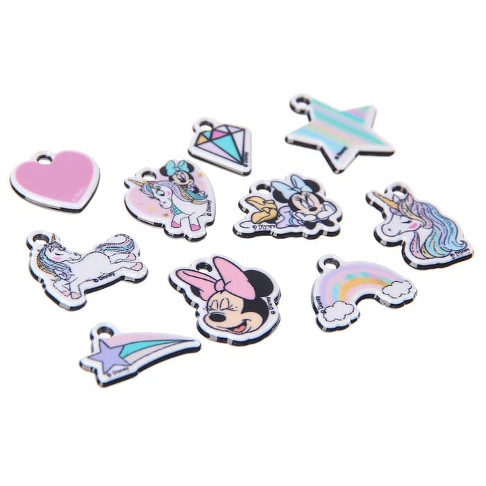 Набор для творчества «Создай своё украшение», браслеты своими руками, Минни и единорог, Disney