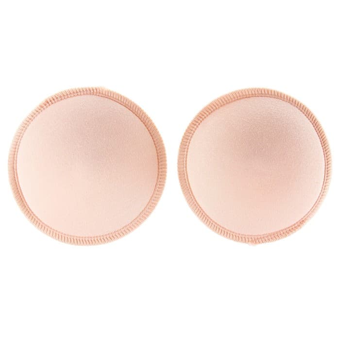 Вкладыши для груди M&B, многоразовые, набор 2 шт., бежевый