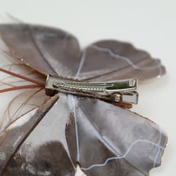 Бабочки для декора и флористики, на прищепке, пластиковые, коричневые, МИКС, 5 см и 8 см