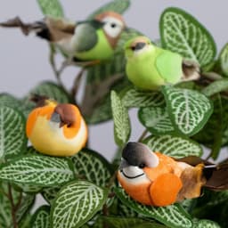 Птичка для декора и флористики, на прищепке, МИКС, 8×3.5×3 см