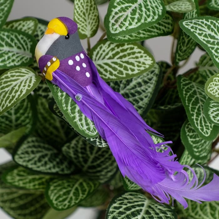 Декор на прищепке «Птица», МИКС, 16×3×4 см