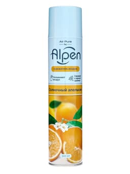 Освежитель воздуха Alpen, Солнечный апельсин, 300 мл