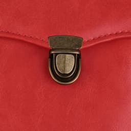 Застёжка для сумки, 4×3 см, цвет бронзовый