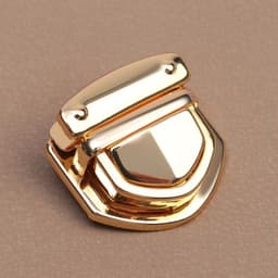 Застёжка для сумки, 3.3×3 см, цвет золотой