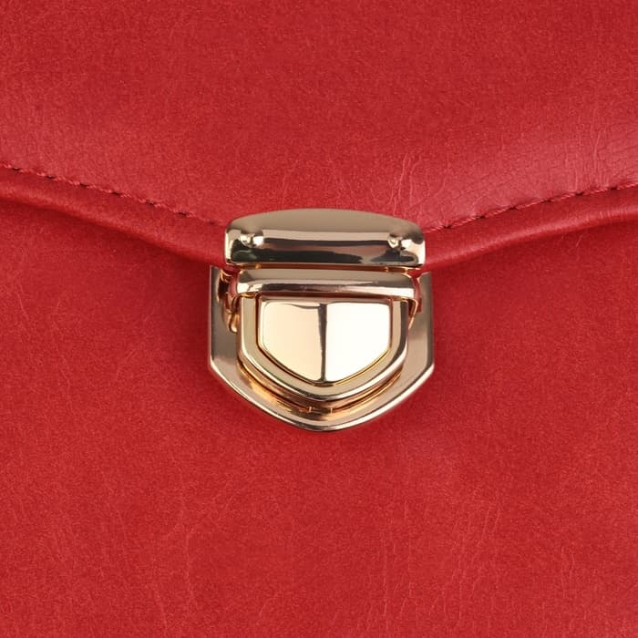 Застёжка для сумки, 3.3×3 см, цвет золотой