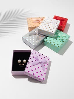 Коробочка подарочная под набор «Сердечки», 7×9 см, ( ± 0.5 см,), МИКС