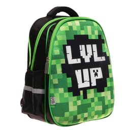 Рюкзак школьный, каркасный, 39×30×14 см «Тетрис»