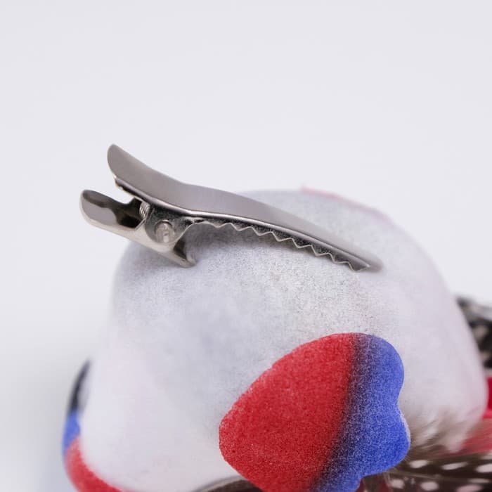 Птичка для декора и флористики, на прищепке, МИКС, 13×2.5×3 см