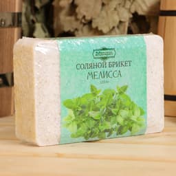 Соляной брикет «Мелисса», 1.35 кг «Добропаровъ»