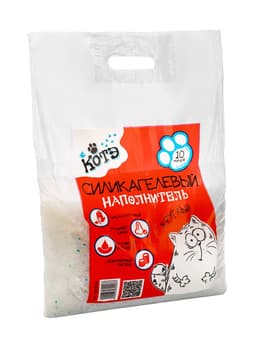 Наполнитель силикагелевый «Котэ», круглый, 10 л