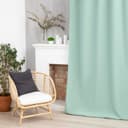 Штора портьерная «Этель. Структурная», 250×265 см, светло-зелёная