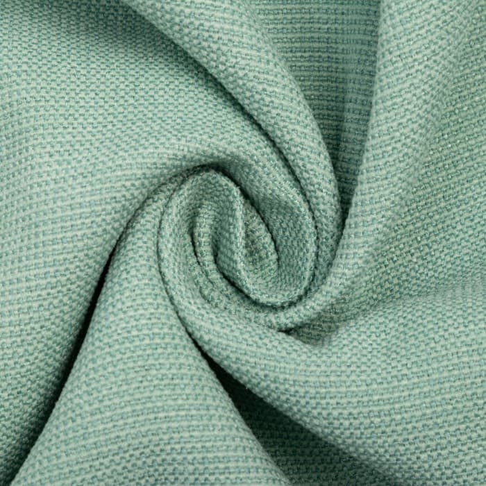 Штора портьерная «Этель. Структурная», 250×265 см, светло-зелёная