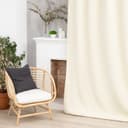 Штора портьерная «Этель. Структурная», 270×300 см, молочная