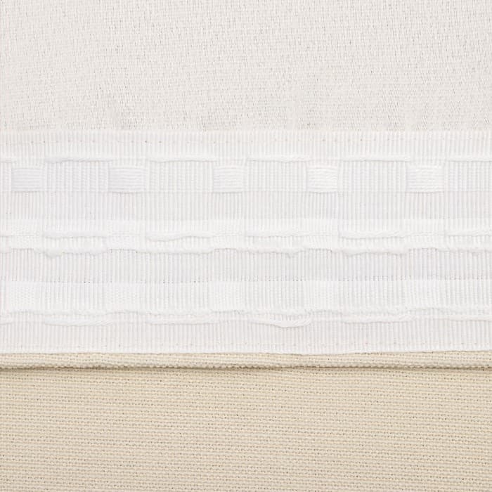 Штора портьерная «Этель. Структурная», 270×300 см, молочная