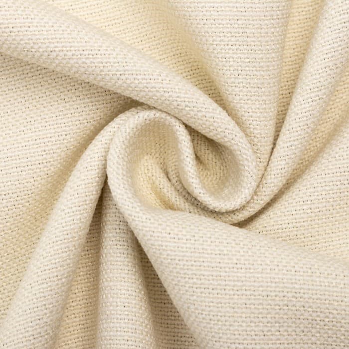 Штора портьерная «Этель. Структурная», 270×300 см, молочная