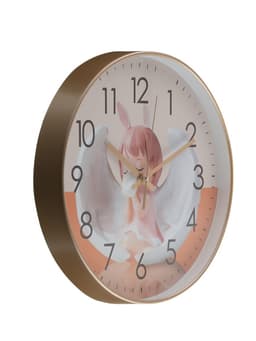 Часы настенные «Ангелочек», детские, бесшумные, плавный ход, d=30 см