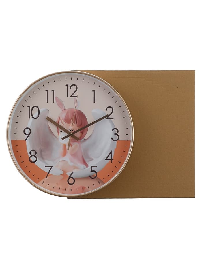 Часы настенные «Ангелочек», детские, бесшумные, плавный ход, d=30 см