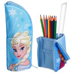 Пенал-тубус подставка, 85×210 мм, мягкий, «Холодное сердце»