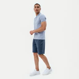 Футболка поло мужская MINAKU: Basic line, размер 44, серая