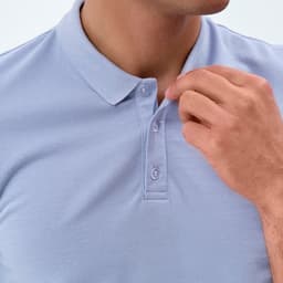 Футболка поло мужская MINAKU: Basic line, размер 46, серая