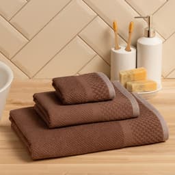 Полотенце махровое LoveLife Royal 70×140 см, 100% хлопок, 450 г/м², коричневое