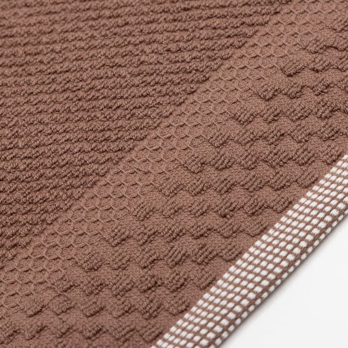 Полотенце махровое LoveLife Royal 70×140 см, 100% хлопок, 450 г/м², коричневое