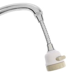 Аэратор ZEIN, регулировка потока, на гибком шланге, 170 мм, 3 режима, пластик, белый