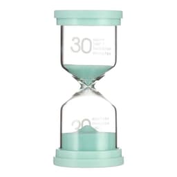 Песочные часы Happy time, на 30 минут, 12.5×4.5 см, бирюзовые