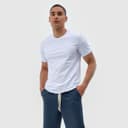 Футболка мужская MINAKU: Basic line MAN, размер 54, белая