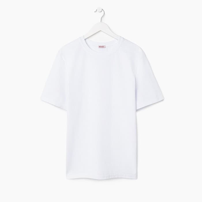 Футболка мужская MINAKU: Basic line MAN, размер 56, белая