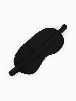 Маска для сна с гелевым вкладышем «Море», 19×10 см, резинка одинарная, голубая