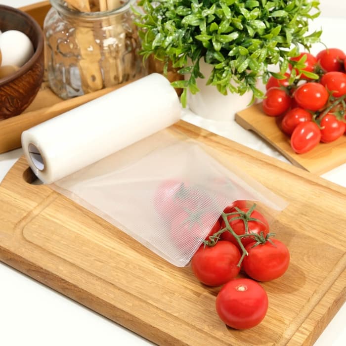 Пакеты для вакууматора, рифленые, в рулоне, 15×500 см