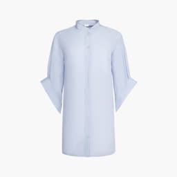 Блузка женская MINAKU: Casual collection, размер 42, голубой