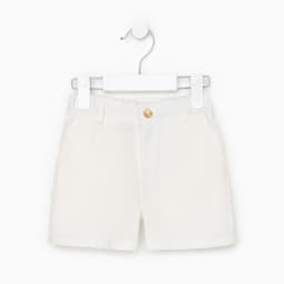Шорты детские MINAKU: Cotton Collection, белые, рост 98 см