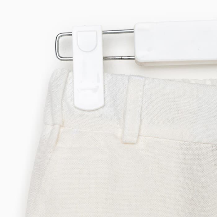 Шорты детские MINAKU: Cotton Collection, белые, рост 98 см