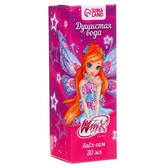 Душистая вода «Волшебный аромат», аромат бабл-гам, 30 мл, WINX