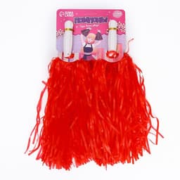 Помпоны для чирлидинга 2 шт., красные