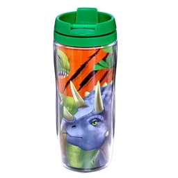 Термостакан детский «Мир динозавров», с вставкой, 350 мл + пазл 54 элемента