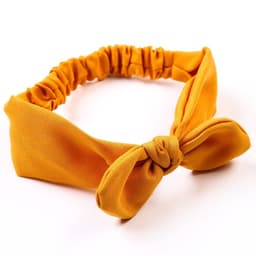 Повязка на голову для мамы и дочки Family look, 2 шт., оранжевый, Крошка Я